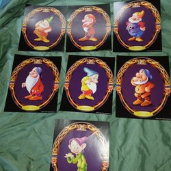 Snow White And The Seven Dwarves Lithographs 