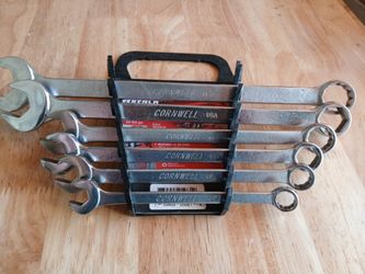 Cornwell Combination Wrench Set SAE 3/8" to 3/4" USA Made