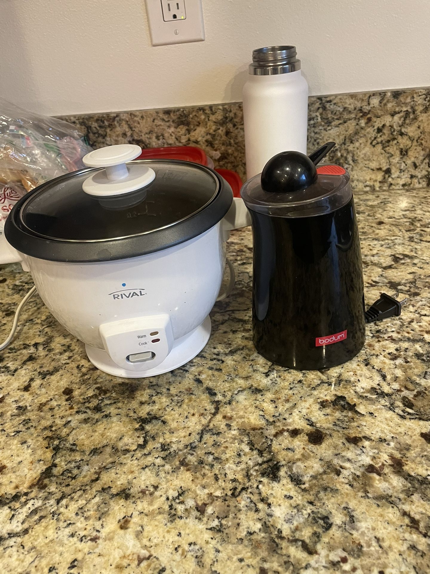 Rice cooker And Coffee Bean Grinder