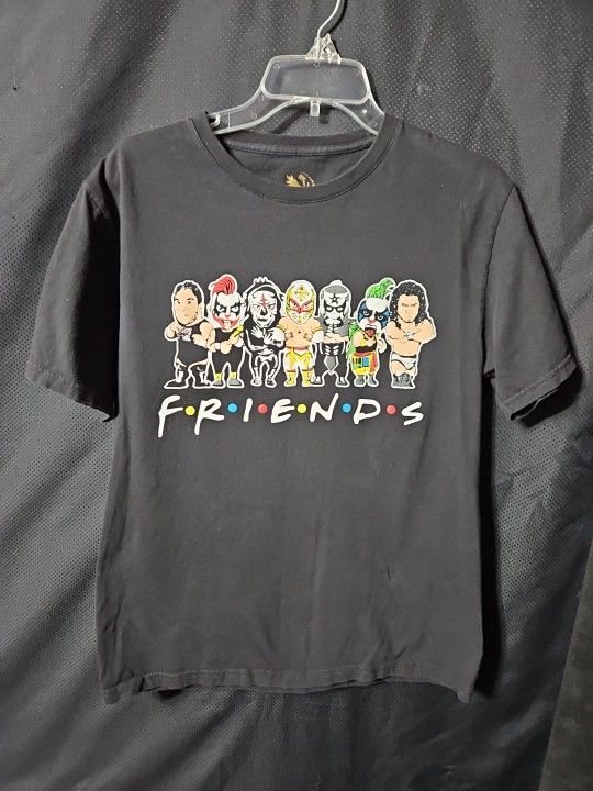 Lucha Libre T-Shirt FRIENDS Perro Penta Psycho Clown La Parka Rush Pagano