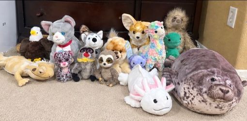 Animal Plushie Lot