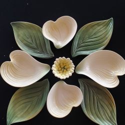 Rare Vintage Franz Collection Autumn Memories Dogwood 9 Piece Dish FZ01723 new in original box! Serious buyers only! No low ballers! HAND PAINTED