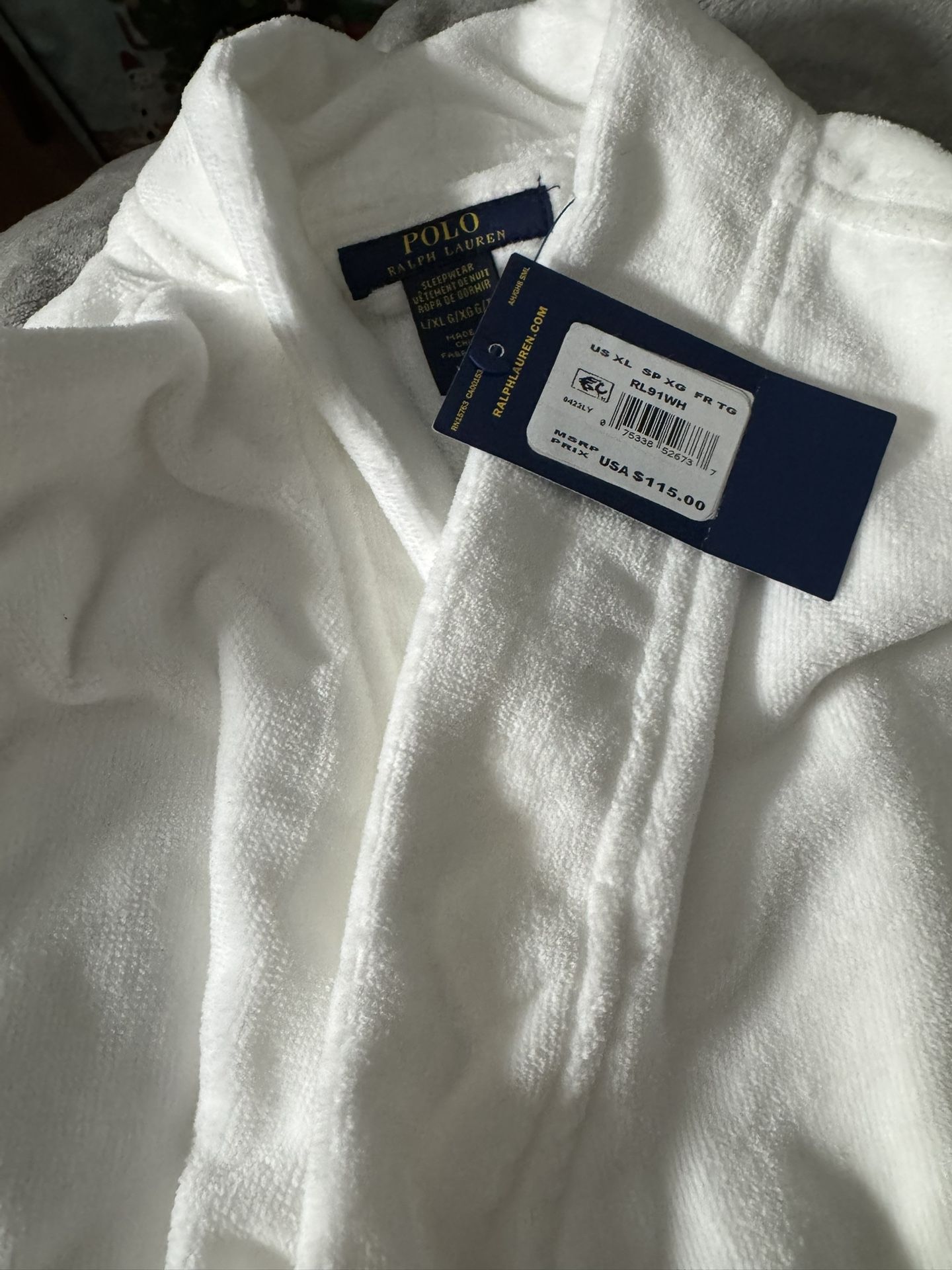 Terry Velour Robe Polo Ralph Lauren