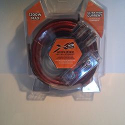 SCOSCHE 4 GAUGE OFC OXYGEN FREE COPPER 1200W CAR AMPLIFIER INSTALL KIT 