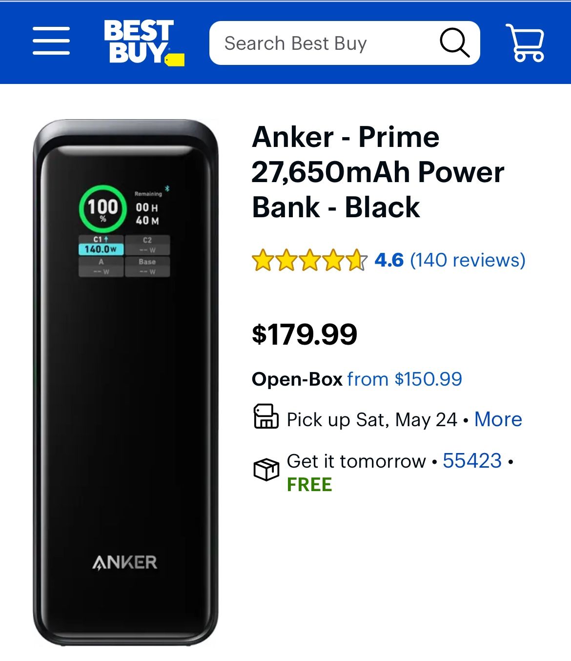 Anker Prime Power Bank