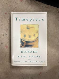 Timepiece Richard Paul Evans Hardcover Simon & Schuster 1996 Inscribed DJ