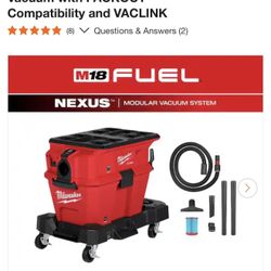  M18 FUEL NEXUS 6 Gallon Wet/Dry Vacuum with PACKOUT Compatibility and VACLINK