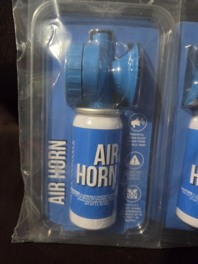 Air Horn 2 Pack 1.4 Oz Each $20
