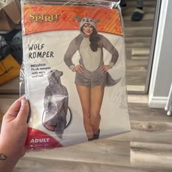 Wolf Romper For Women
