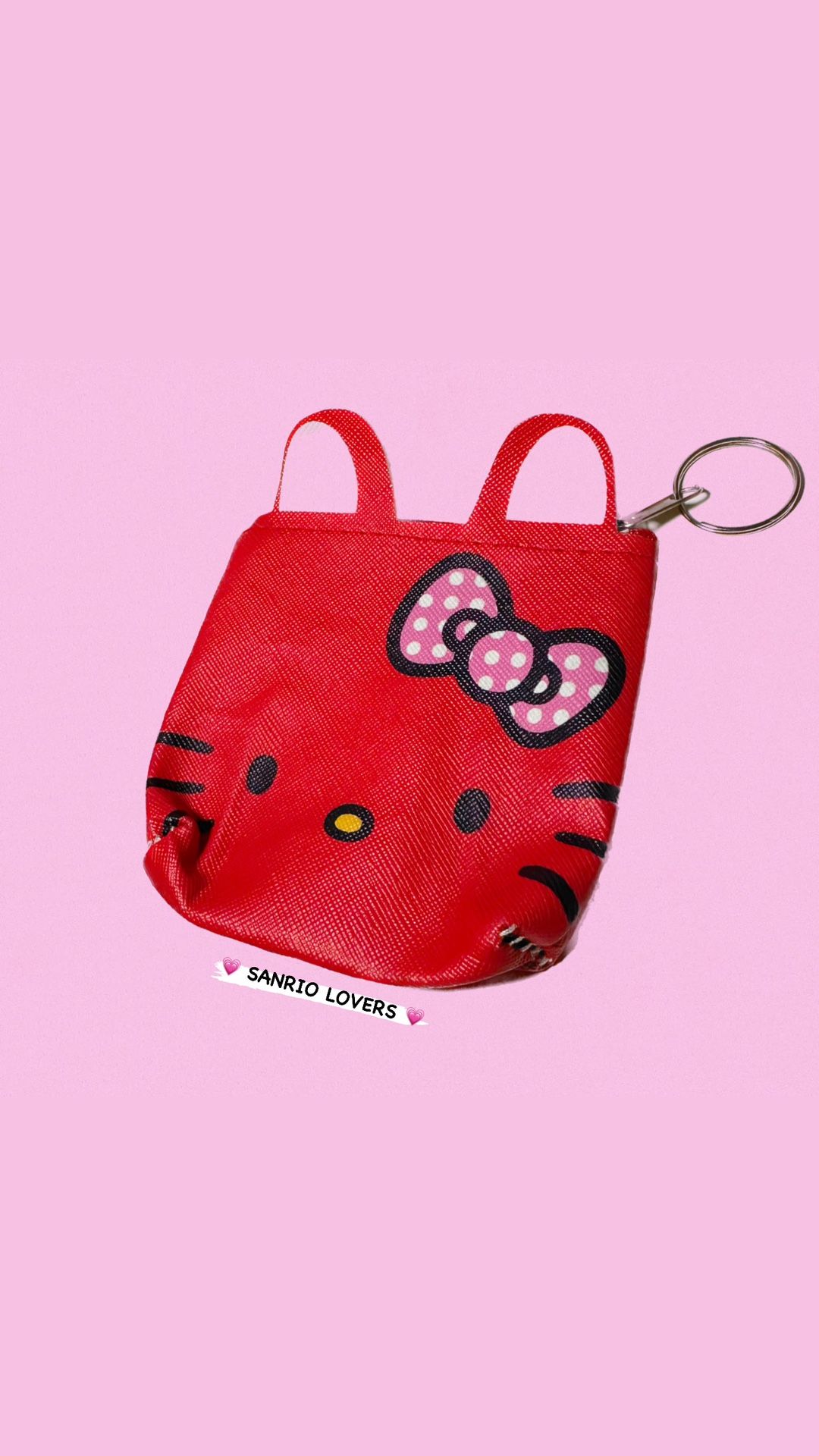 Red Easter HK Coin Pouch