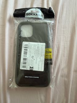 Gokikasiyi iPhone 12 Pro Max Phone Case Black