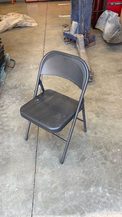 Folding tables and chairs