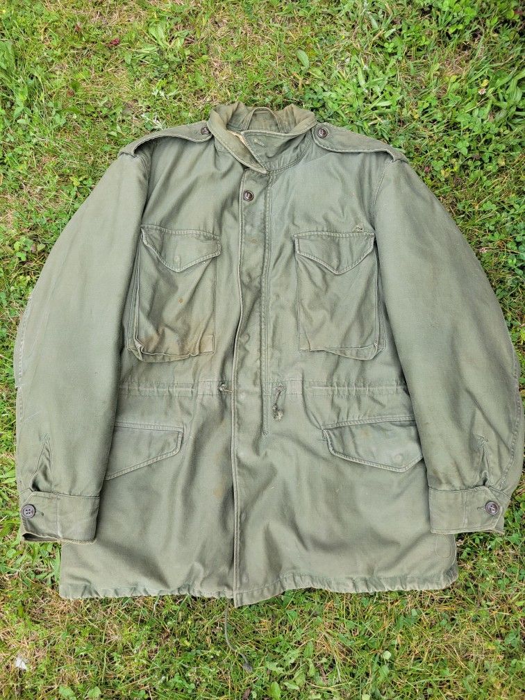 Vintage Coen Fein Mens Large M 51 1955 Field Jacket With Liner