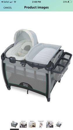 Graco Pack ‘n Play Quick Connect Playard with Portable Bouncer, Albie