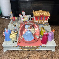 Cinderella Music Snow Globe 