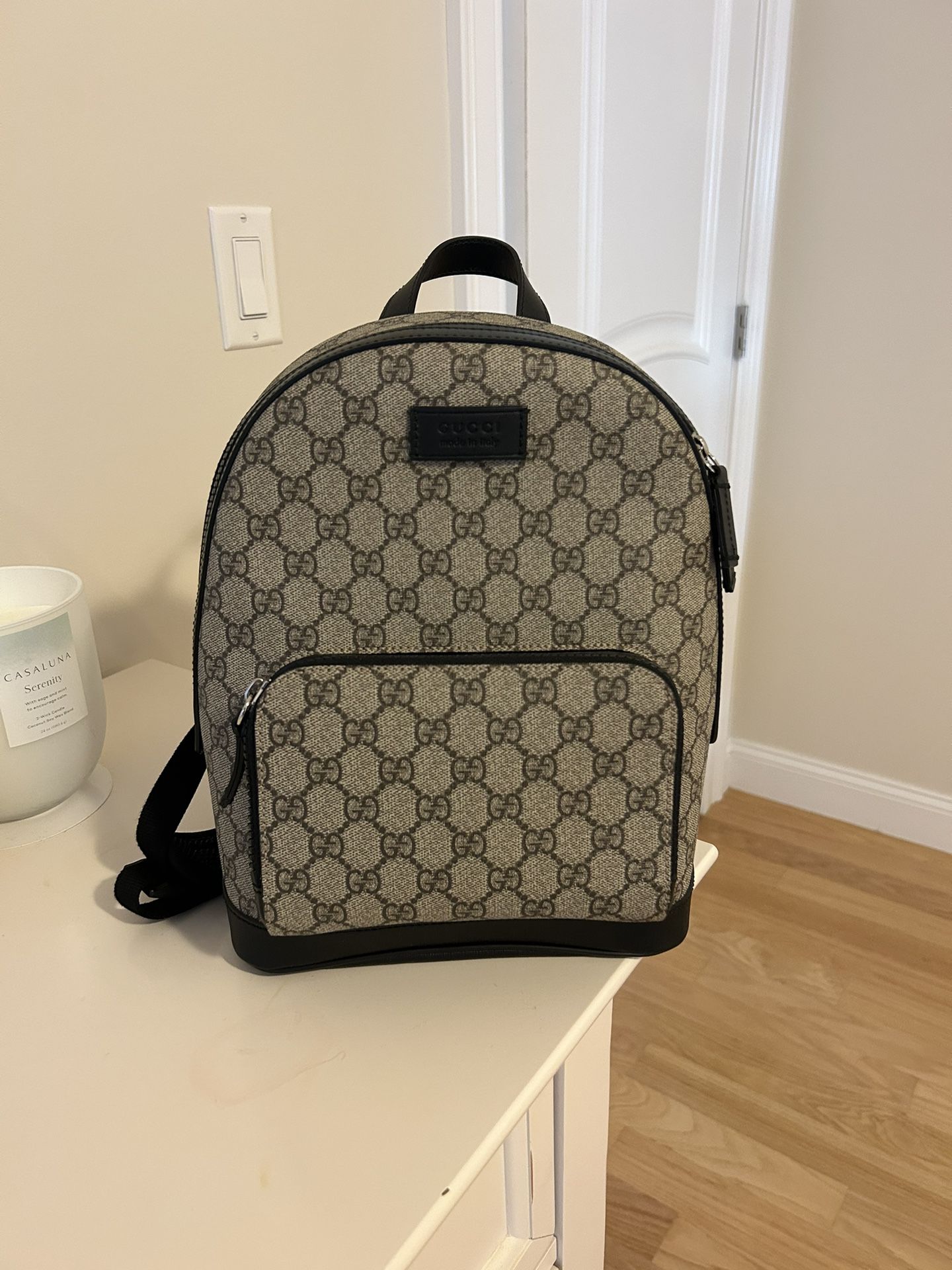 Authentic GUCCI Monogram Backpack