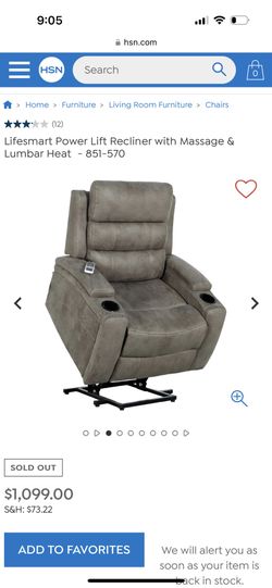 Recliner Chair Lifesmart