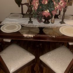  Cherry Oak  6 Chairs Set Dining Room