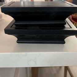 2-6 Inch Black Shelves 