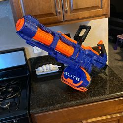 Elite Titan CS-50 Nerf Gun W/ 50 Round Motorized Drum Magazine 