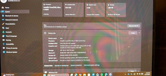 Asus Vivobook Pro 15