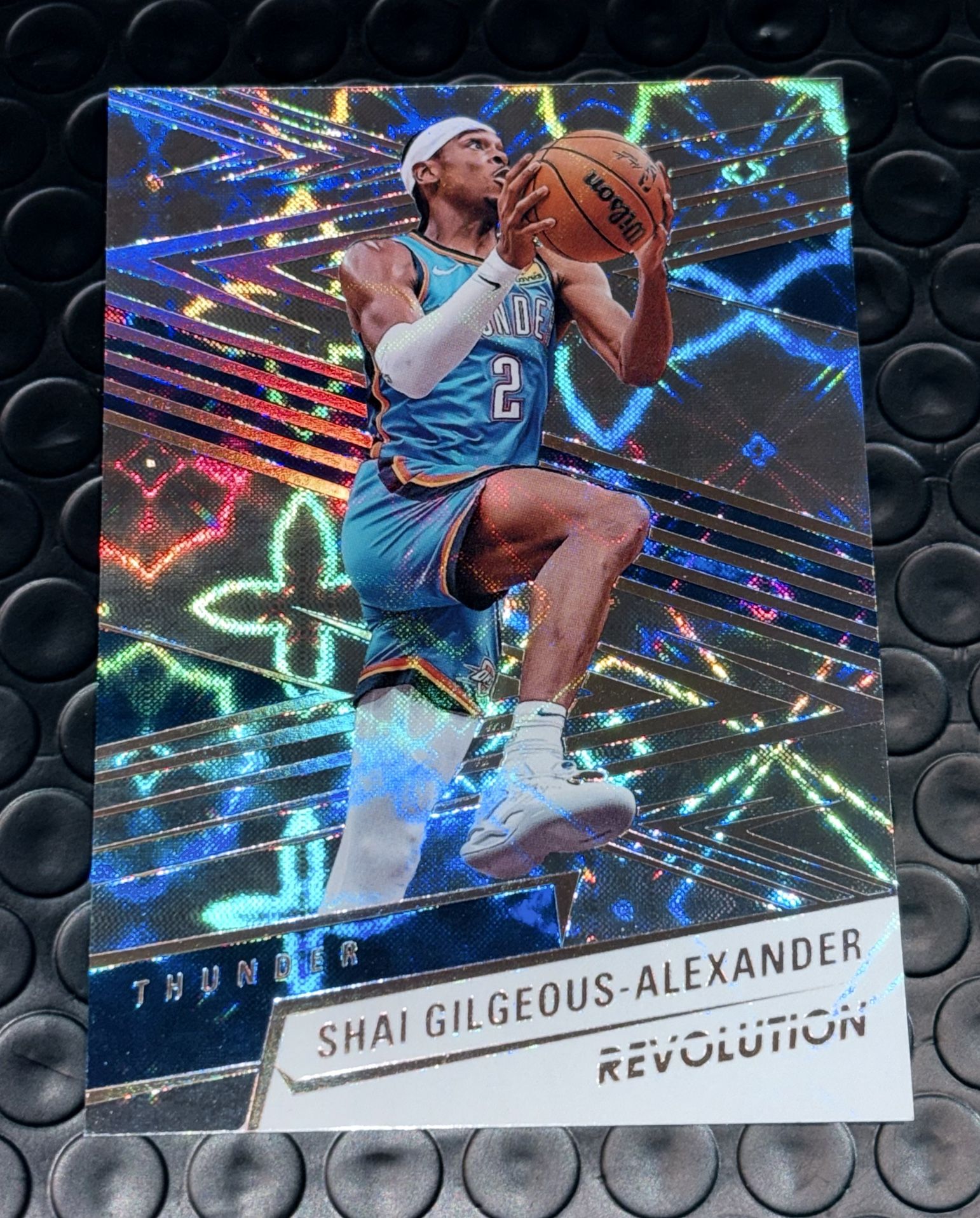 2024-25 Panini Revolution Basketball Shai Gilgeous Alexander Galactic #8 SSP