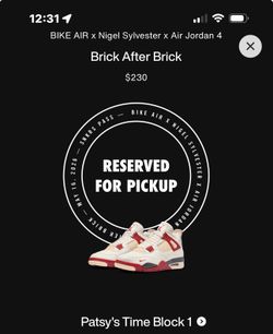 Jordan 4 Brick after Brick size 11.5