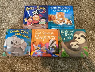 Bedtime storybook set of 5