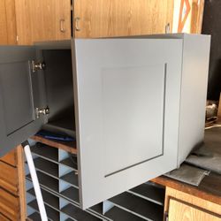 Brand New  18x30 Gray Cabinet 