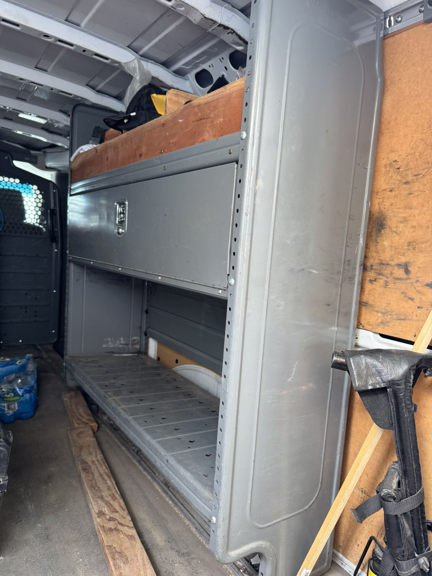 Metal Shelve And Roof Rack Ladder