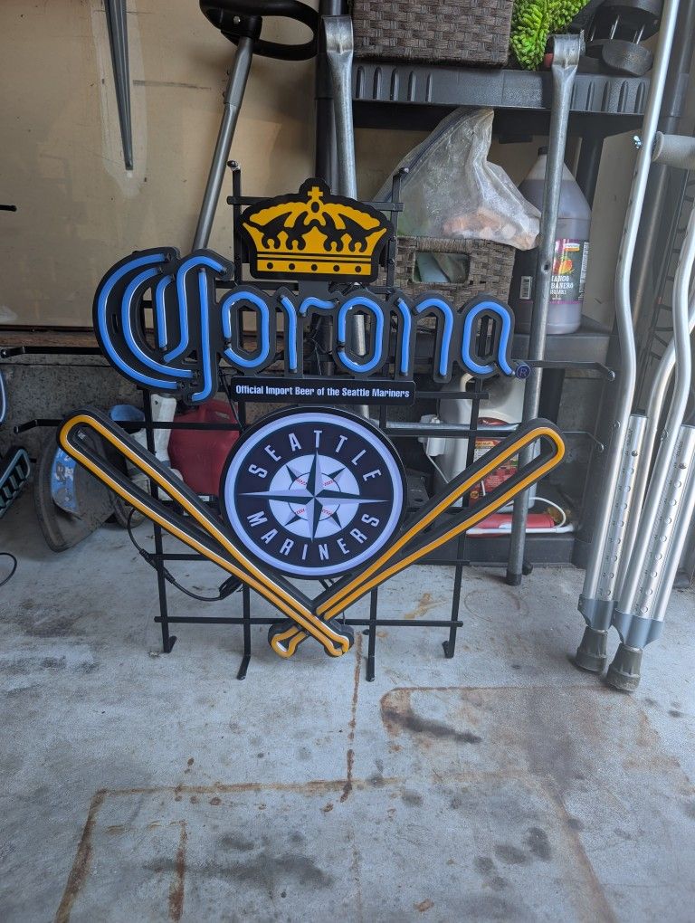 Seattle Mariners Corona Neon