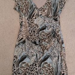 Animal Print Dress