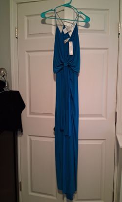 Blue long 👗 dress