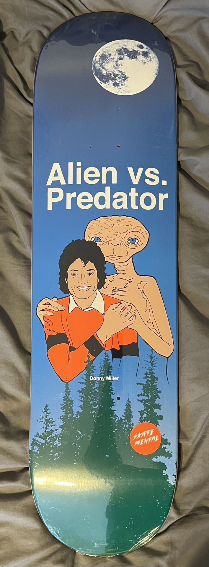 Skate Mental Donny Miller Alien Vs Predator Skateboard deck for Skate Mental Donny Miller Alien Vs Predator Skateboard deck for
