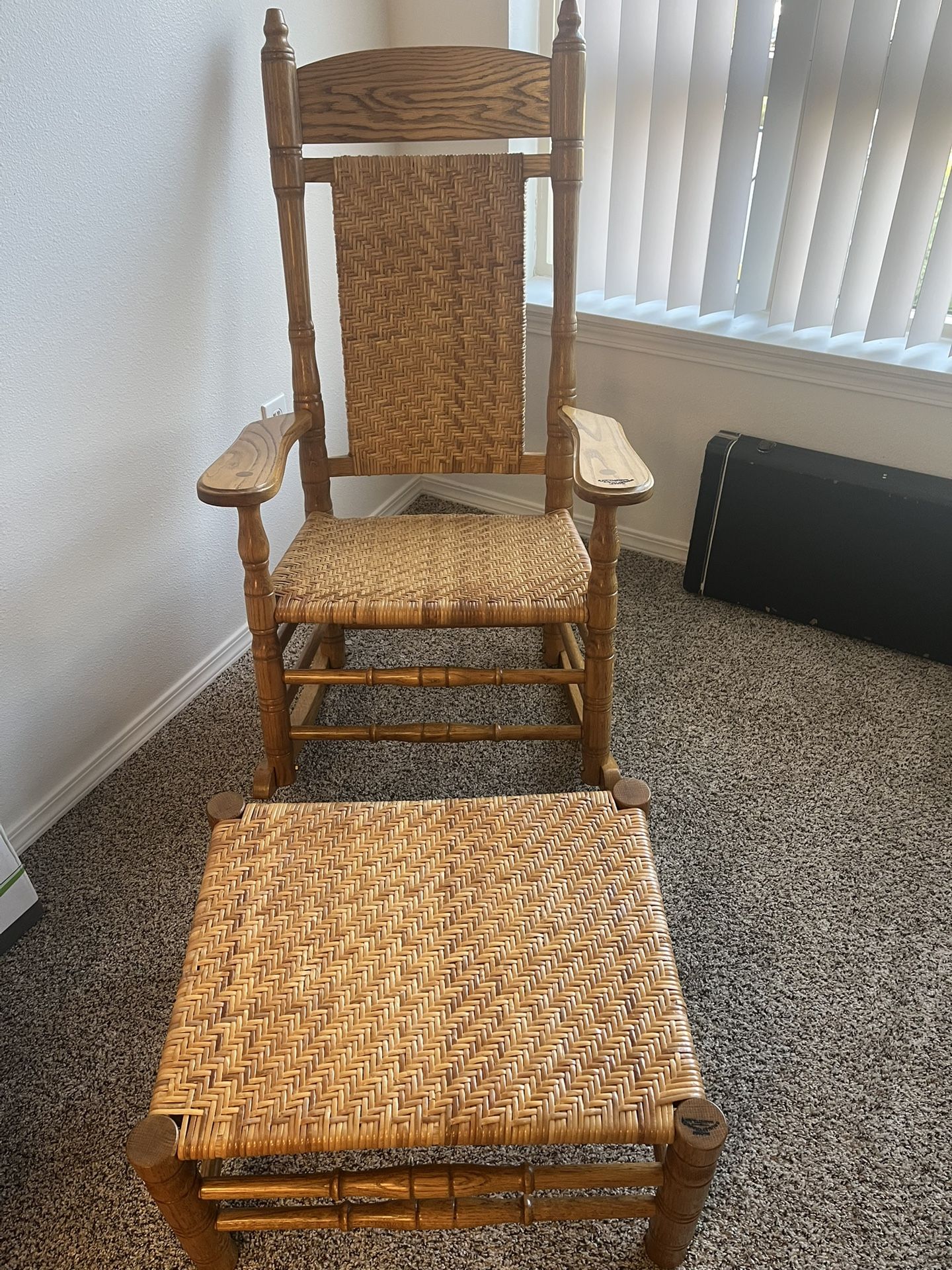 Brumby Rocking Chair with Matching Footstool