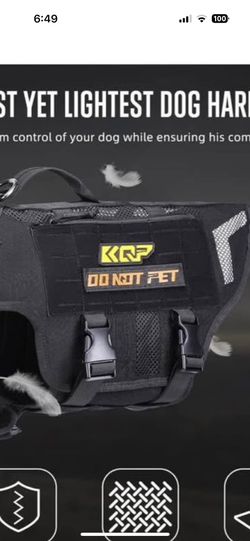 No Pull Tactical Dog Harness Size XXL