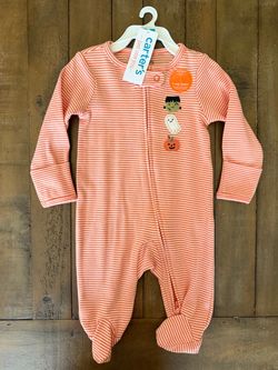 Carter's Halloween Baby Footed Sleeper newborn and 3 months