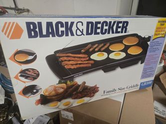 Black & Decker Family Size Griddle with Warming Tray