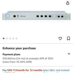Ubiquiti Networks Networks Unifi Security Gateway Pro (USG-PRO-4)