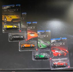Hot Wheels Exotics Silver Series Complete Set 1-5