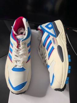 Adidas ZX 0000 Evolution White Bright Blue Size 8