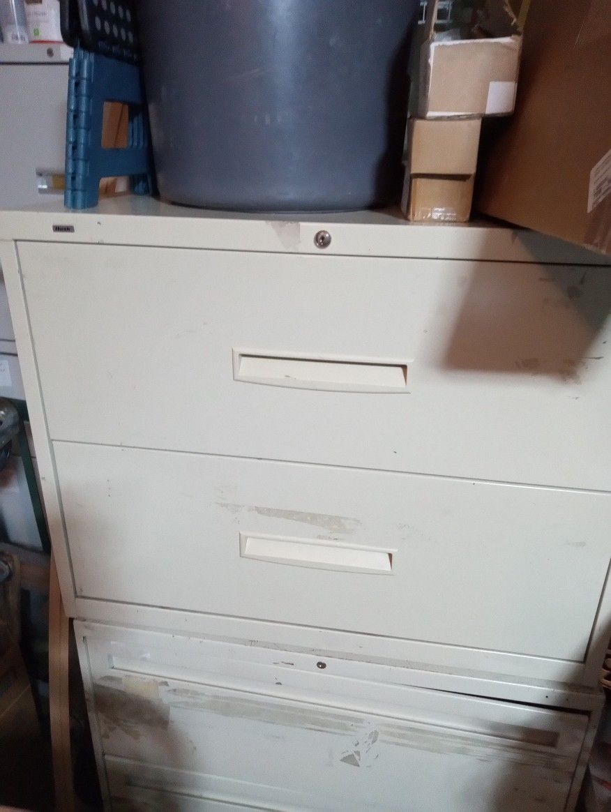 2 Draw Horizontall Hon File Cabinets