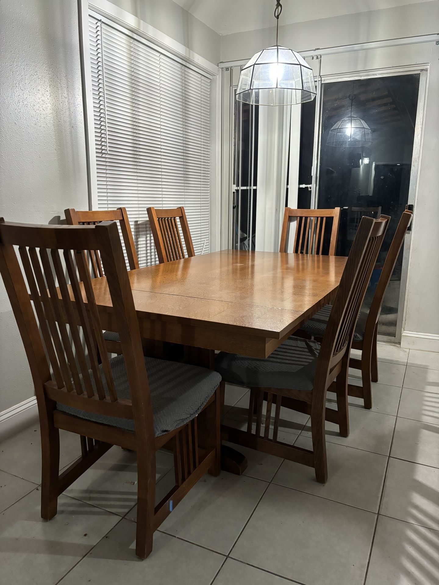 Dining Table & Chairs(8)