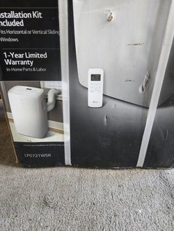 Brand new LG LP0721WSR portable air conditioner