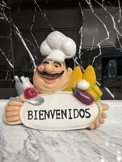 New Vintage high chef  kitchen wall