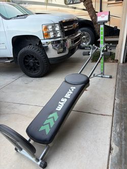 Total gym, exercise equipment