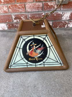 Miller High Life Beer Hanging Pool Table light