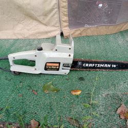 Craftsman Electric Chain Saw