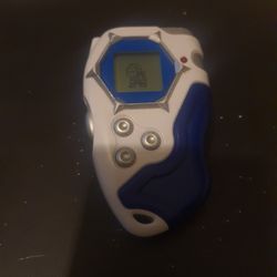 Digimon D-Tector Vintage Digivice 2002 Bandai White Blue US Version Tested