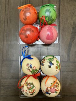 Mario Christmas Ornaments
